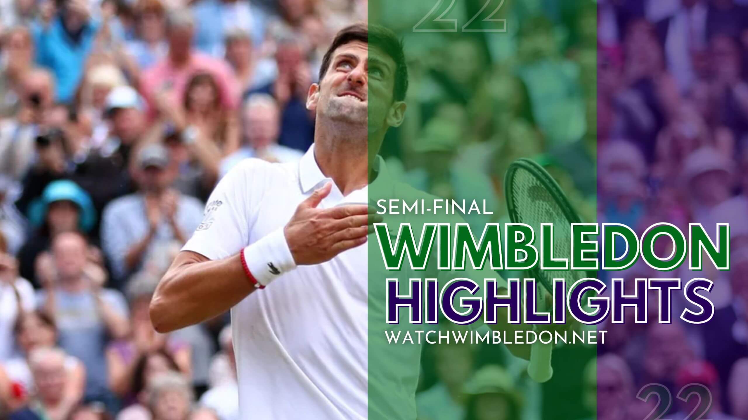 Wimbledon Championship Djokovic Vs Norrie SF Highlights 2022